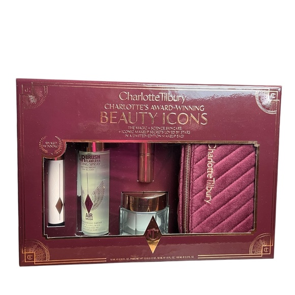 Charlotte Tilbury Charlotte's Award Winning Beauty Icons Cosmetic Set New In Box - Picture 1 of 9